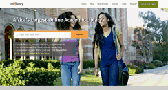 Desktop Screenshot of afribary.com